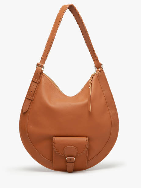 Medium Leather Hobo Bag Paul marius Brown vintage M