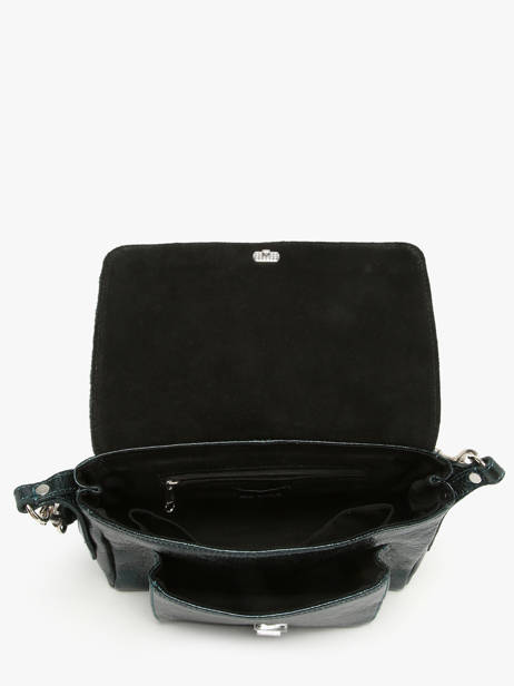 Sac Bandoulière Diane S Minuit Cuir Paul marius Vert minuit DIANSMIN vue secondaire 2