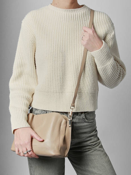 Shoulder Bag Helena Leather Francinel Beige helena 22944 other view 1