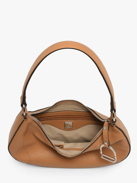 Medium Leather Altesse Shoulder Bag Etrier Yellow altesse EALT017M other view 4