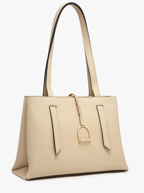 Sac Porté épaule Torsade Cuir Etrier Beige torsade ETOS173L vue secondaire 2