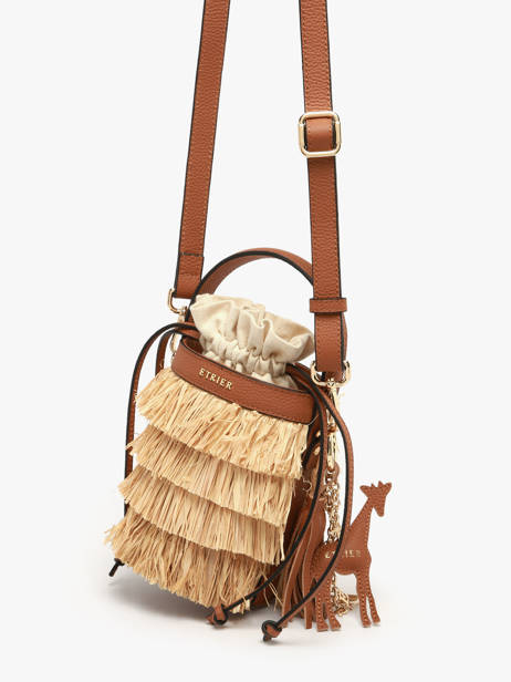 Sac Bandoulière King Etrier Marron king EKIN183X vue secondaire 3