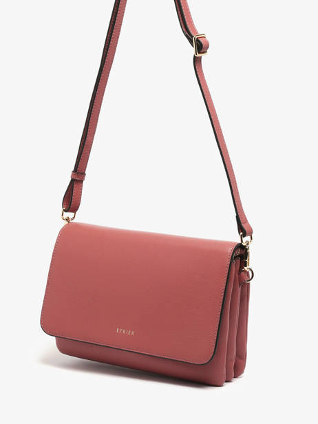 Shoulder Bag M Tradition Leather Etrier Pink tradition ETRA207M other view 2