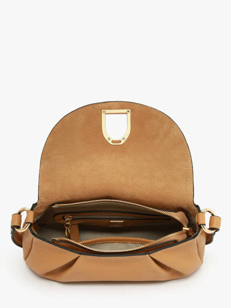 Shoulder Bag Shadow Leather Etrier Brown shadow ESHA163S other view 4