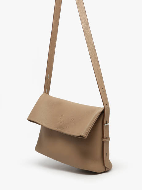 Shoulder Bag Cavalier Leather Etrier Brown cavalier ECLR135M other view 2