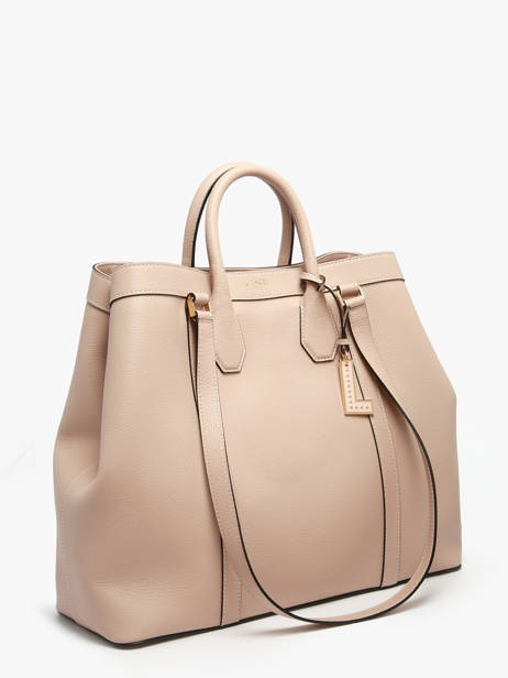 Shopping Bag Belleville Leather Lancel Beige belleville A13738 other view 3
