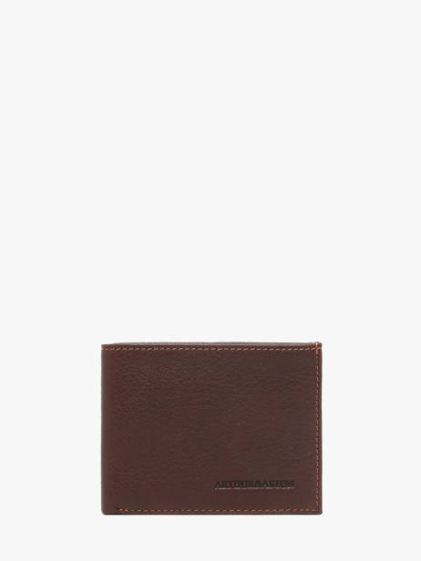 Leather Ange Wallet Arthur & aston Brown ange 488