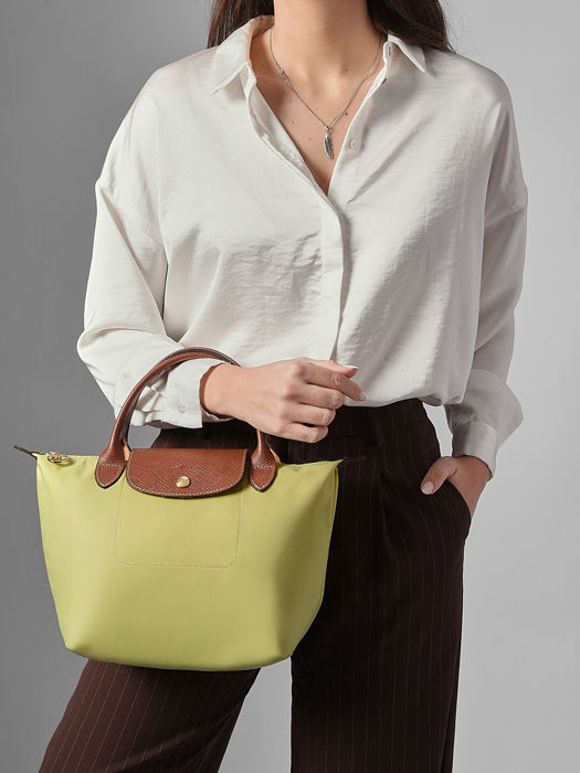 Longchamp Le pliage original Sacs porté main Vert