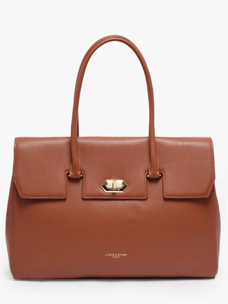 Leather Milano Shoulder Bag Lancaster Brown milano cosmos 57