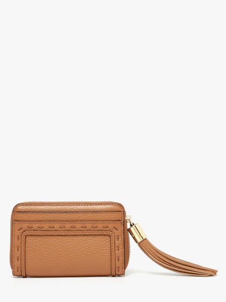 Wallet Leather Lancel Brown premier flirt A14035 other view 2