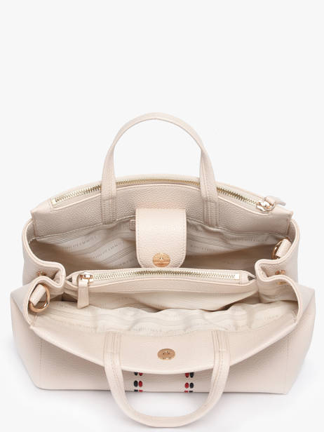 Satchel Timeless Tommy hilfiger White timeless AW18155 other view 2
