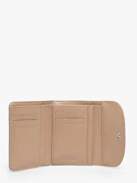 Portefeuille Cuir Lancaster Beige paris pm 24 vue secondaire 2