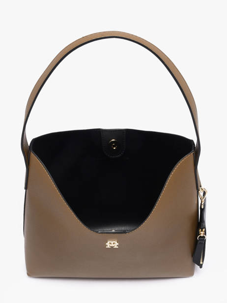 Sac Porté épaule Th Icon Polyester Tommy hilfiger Marron th icon AW18140 vue secondaire 2