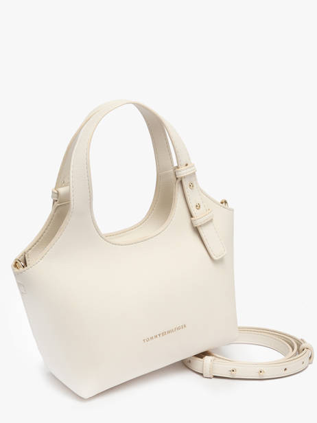 Satchel Th Logo Tommy hilfiger White th logo AW18281 other view 1