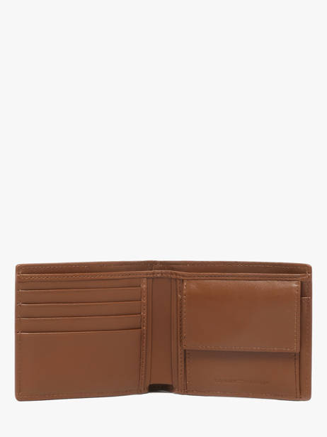 Portefeuille Cuir Tommy hilfiger Marron corporate AM13970 vue secondaire 1