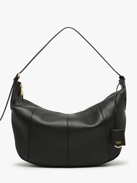 Sac Hobo Zippé L Victoire Cuir Lancel Noir victoire A13994