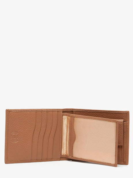 Wallet Caviar Leather Crinkles Brown caviar 14023 other view 1