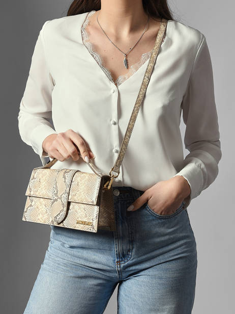 Sac Bandoulière D'occasion Grand Bambino Cuir Jacquemus Beige second life 1565128 vue secondaire 1