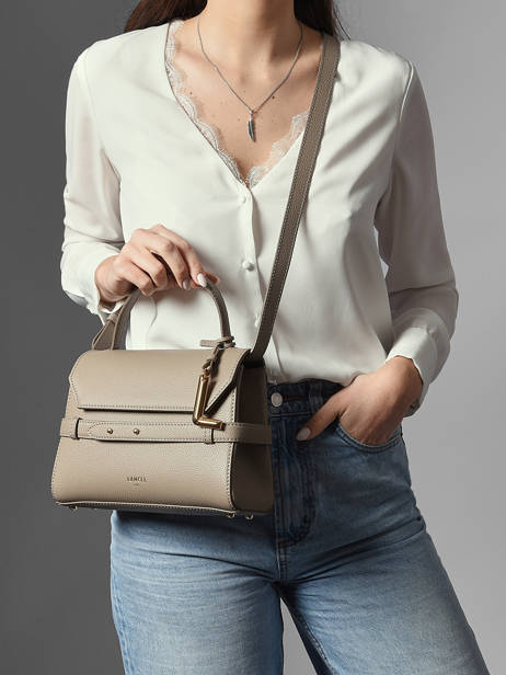 Crossbody Bag Faubourg Leather Lancel Gray faubourg A13948 other view 1