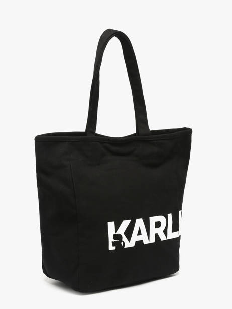 Shoulder Bag K Essential Cotton Karl lagerfeld Black k essential B1W50050 other view 2