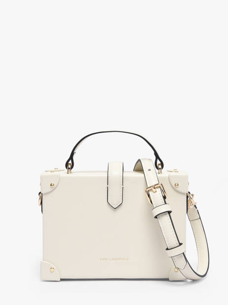 Crossbody Bag K Autograph Leather Karl lagerfeld White k autograph B1W30100 other view 4