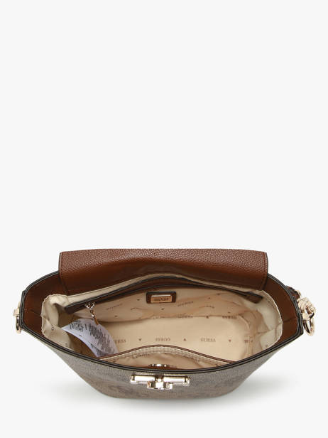 Crossbody Bag Karnilla Logo Guess Brown karnilla logo OS990101 other view 3