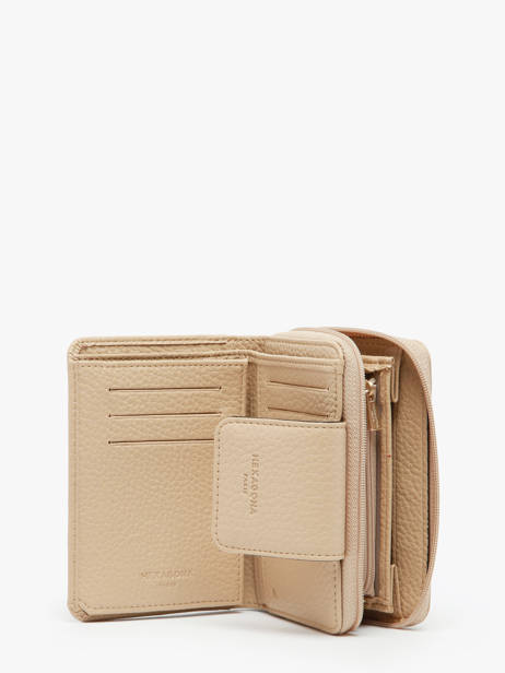 Wallet Zora Hexagona Beige zora 868462 other view 1