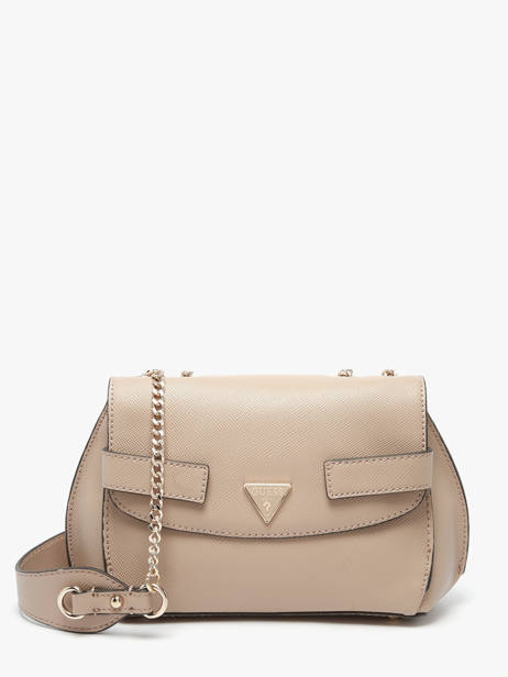 Shoulder Bag Serenova Polyurethane Guess Beige serenova ZG809121