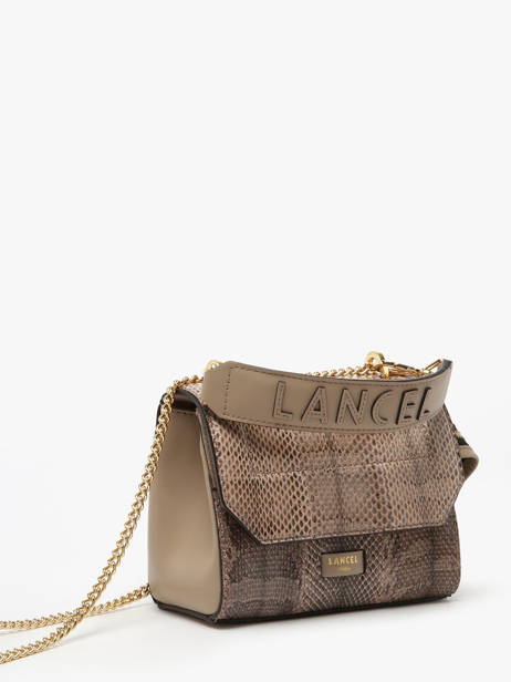 Small Ninon Ayers Crossbody Bag Lancel Gray ninon A14013 other view 2