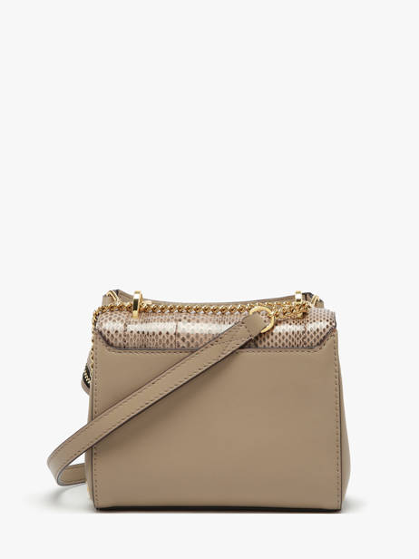 Small Ninon Ayers Crossbody Bag Lancel Gray ninon A14013 other view 4