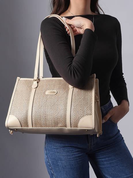 Shoulder Bag Capri Hexagona Brown capri 4020264 other view 1