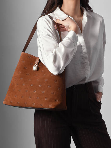 Shoulder Bag K Autograph Leather Karl lagerfeld Brown k autograph B1W30105 other view 1