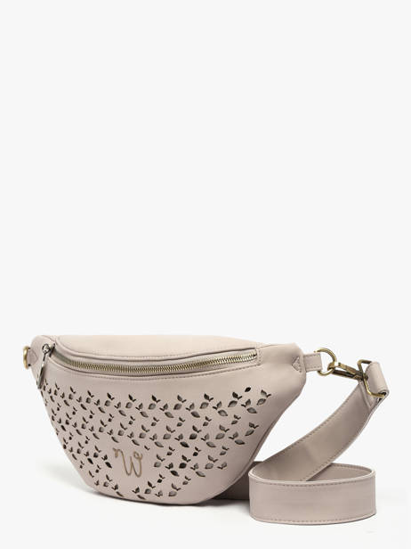 Belt Bag Woomen Beige zamia WZAM04 other view 2