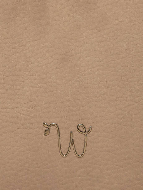 Sac Bandoulière Camomille Pearl Woomen Beige camomille pearl WCAE06 vue secondaire 5