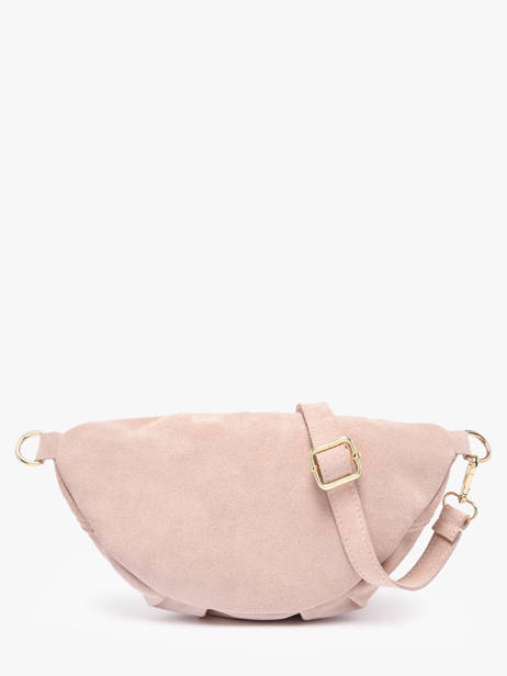 Belt Bag Leather Milano Pink velvet VE24119O other view 4