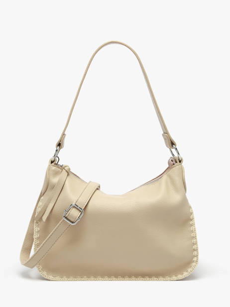 Shoulder Bag Brodery Miniprix Beige brodery 19672