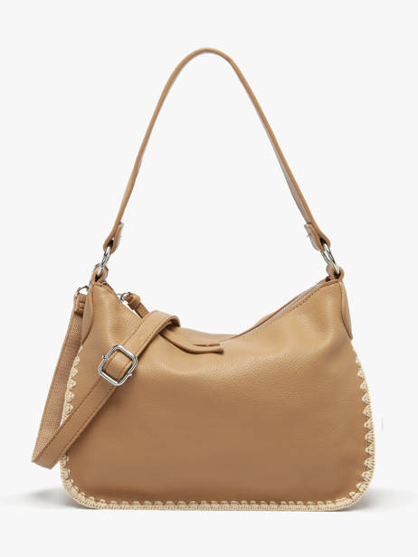 Shoulder Bag Brodery Miniprix Brown brodery 19672