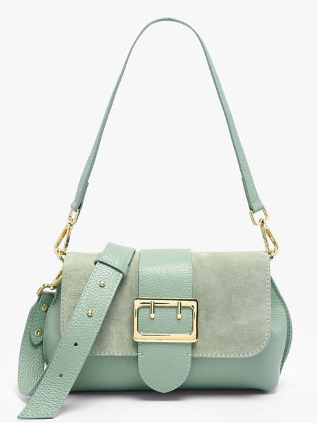 Sac Porté Main Velvet Caviar Cuir Milano Vert velvet caviar VC25114