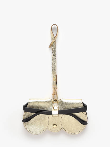 Sunglass Case Nine Leather Milano Silver nine NI25069 other view 1