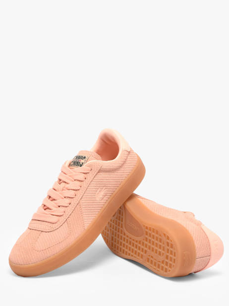 Sneakers In Leather Lacoste Pink women 1SFA0087 other view 2