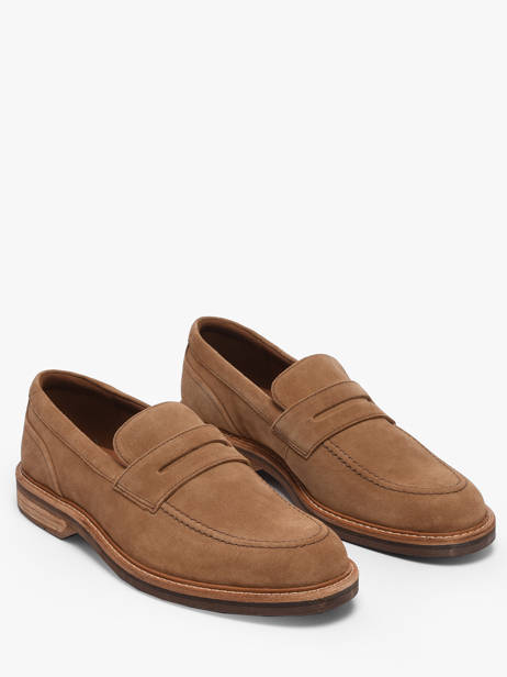 Moccasins In Leather Clarks Brown men 26186450 other view 1