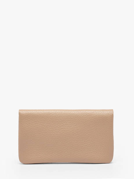 Porte-monnaie Caviar Cuir Milano Beige caviar CA23113 vue secondaire 2