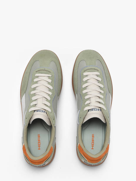 Sneakers In Leather Hoff Green men 12519009 other view 3