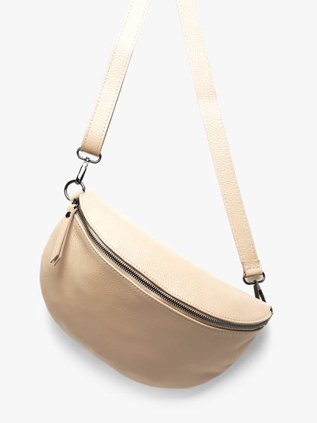 Leather Caviar Belt Bag Milano Beige caviar CA21123 other view 2