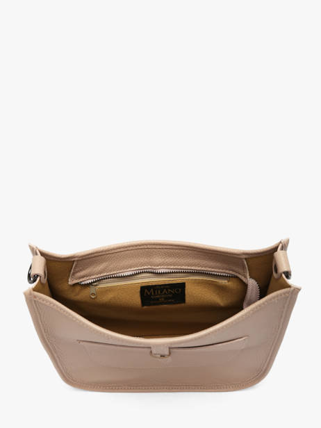 Sac Bandoulière Caviar Cuir Milano Beige caviar CA25068 vue secondaire 3