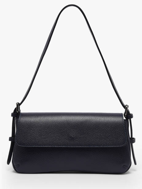 Sac Porté épaule Caviar Cuir Milano Bleu caviar CA25111
