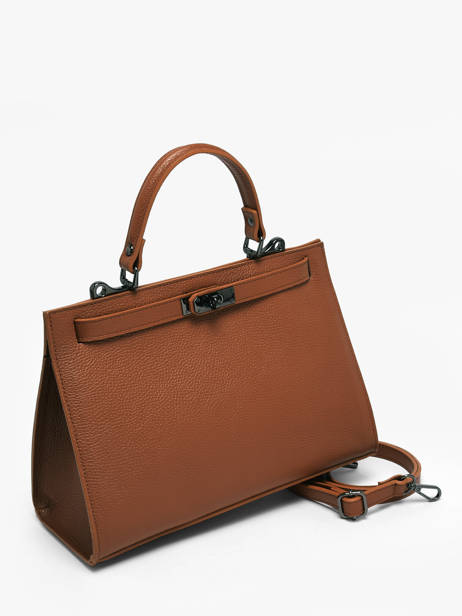 Sac Porté Main Caviar Leather Milano Brown caviar CA25116 other view 2