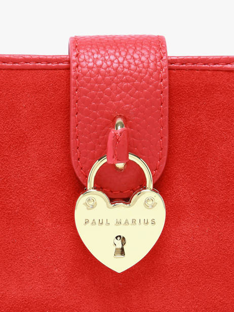 Portefeuille Valentine Fusion Cuir Paul marius Rouge fusion VALENFUS vue secondaire 4