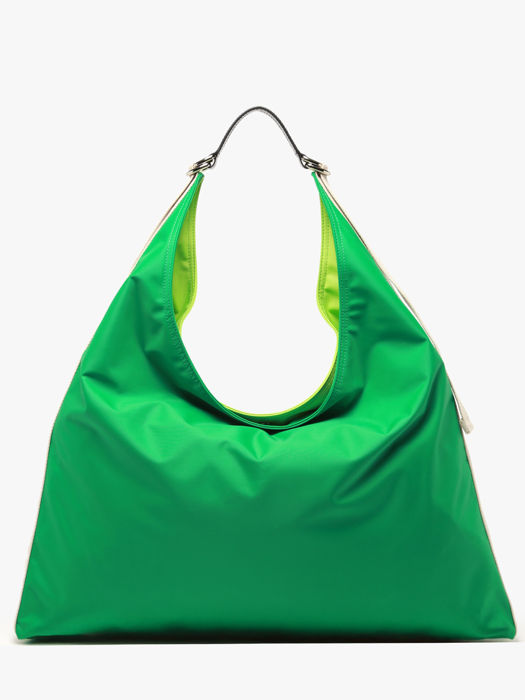 Longchamp Re-play nylon Hobo bag Green