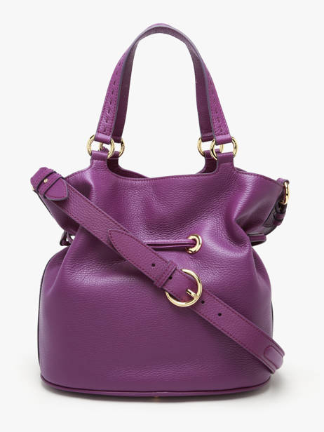 Medium Bucket Bag Premier Flirt Lancel Violet premier flirt A10110 other view 5